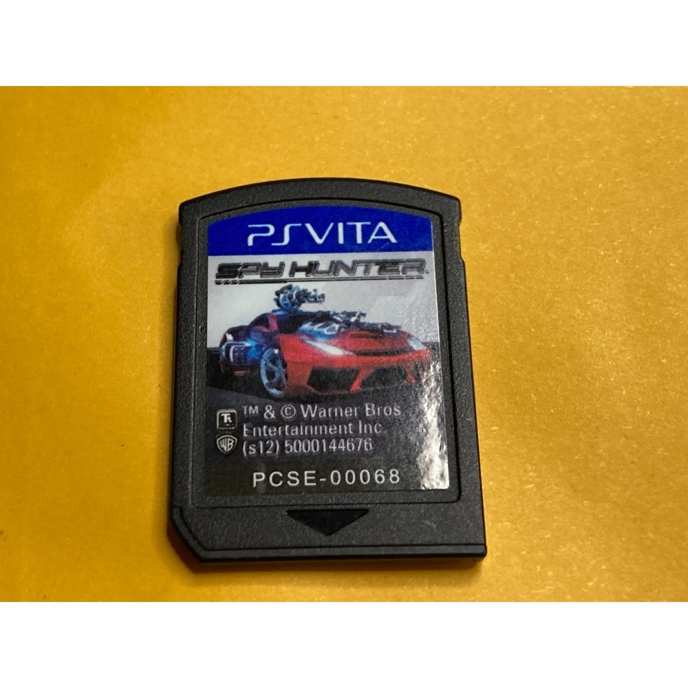 Spy Hunter Sony PlayStation Vita 2012 Cartridge Authentic PCSE-00068 Racing